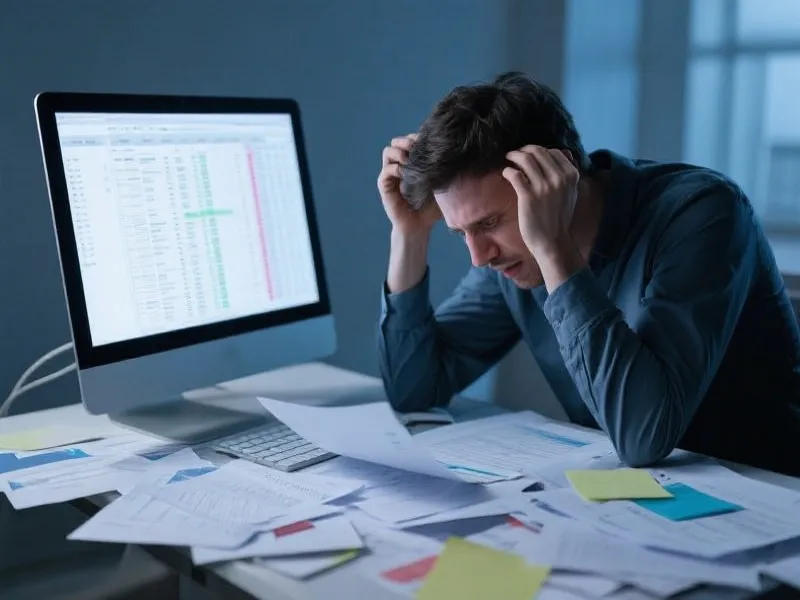 Manual Data Tracking Frustration